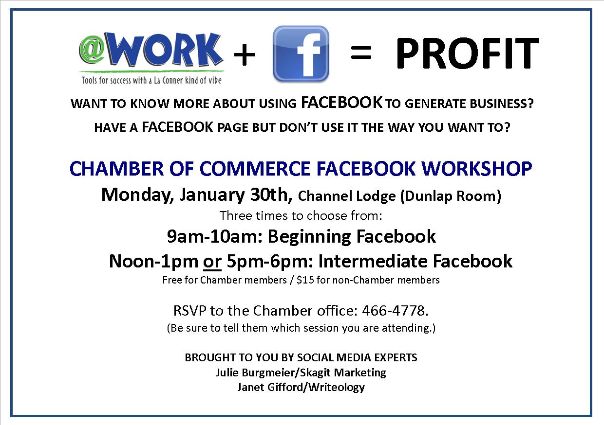 facebook workshop, facebook power hour, social media workshop