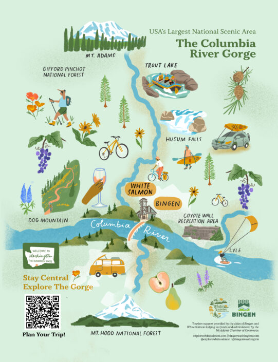 White Salmon Bingen Ad WA Visitor Guide